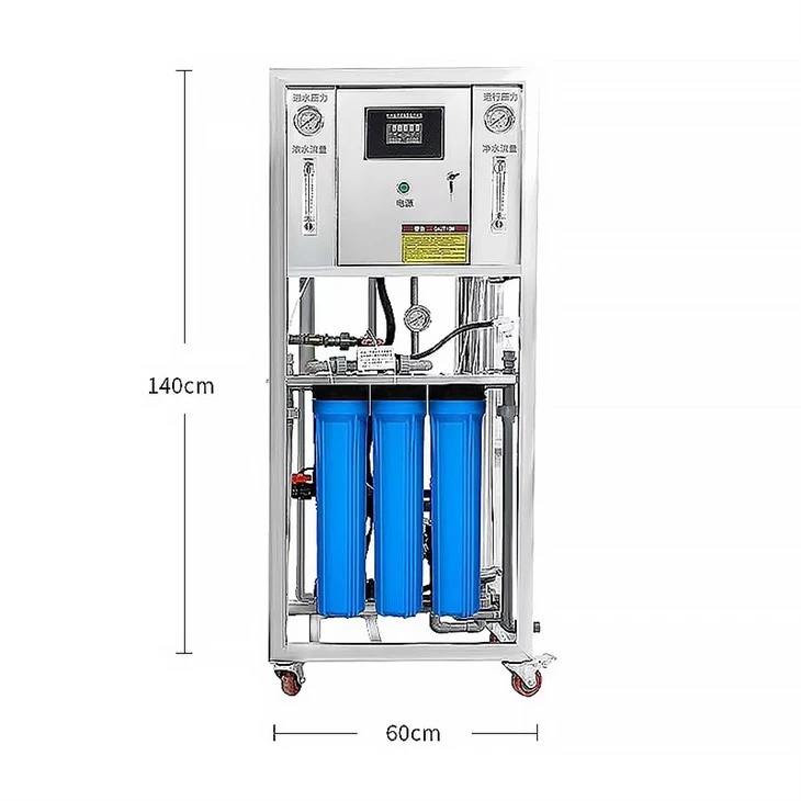 0.25 Tons/0.5 Tons Per Hour Industrial Reverse Osmosis RO Machine factory
